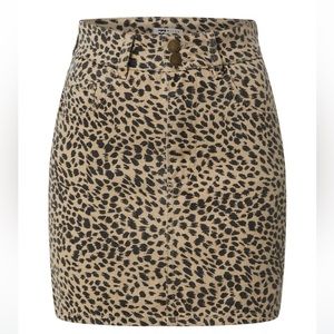 Billabong Cheetah Skirt Size 28